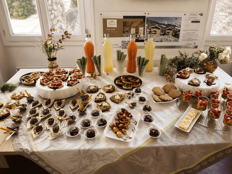 Buffet méditerranéen Olive & Or à Marseille